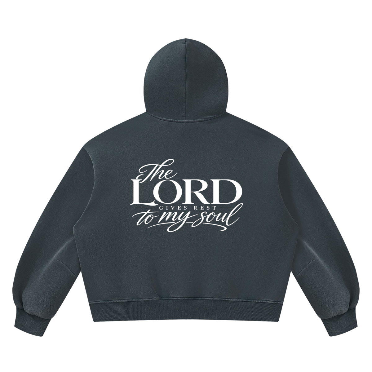 Jesus Christ “Vintaged” Wash Boxy Hoodie
