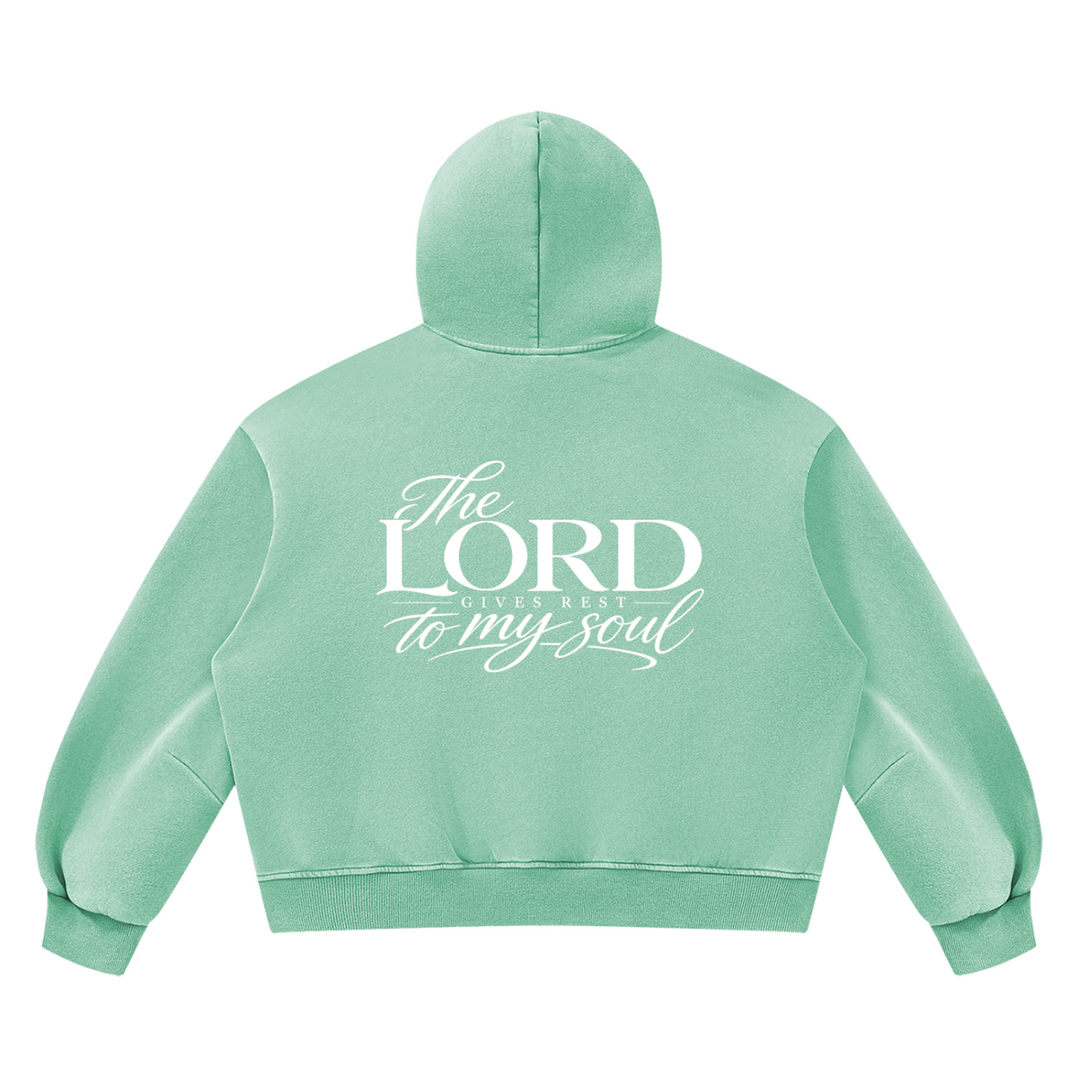 Jesus Christ “Vintaged” Wash Boxy Hoodie