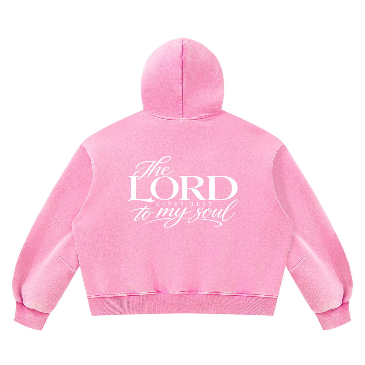 Jesus Christ “Vintaged” Wash Boxy Hoodie